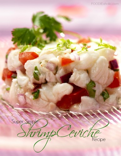 Shrimp Ceviche | FOODIEaholic.com #recipe #cooking #seafood #shrimp