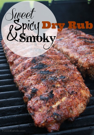 Sweet, Spicy, and Smoky Dry Rub | FOODIEaholic.com #barbecue #grill #rub #spice #beef #pork #chicken