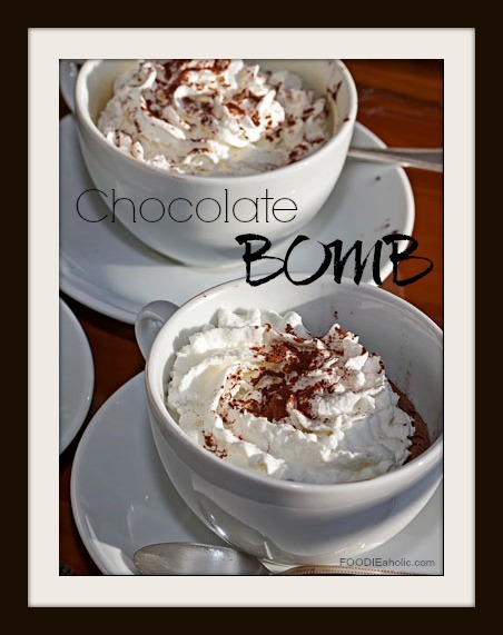 Chocolate Bomb | FOODIEaholic.com #recipe #cooking #dessert #treat #cake #chocolate