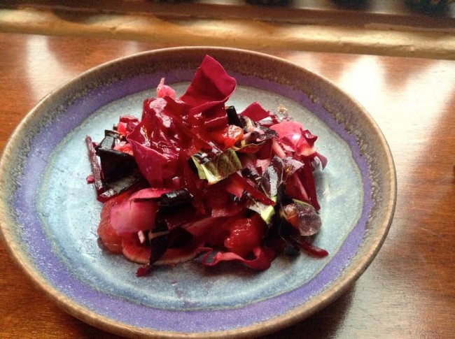 Valentine's Day Red Salad | FOODIEaholic.com #recipe #cooking #salad #appetizer #healthy #diet #beets #holiday