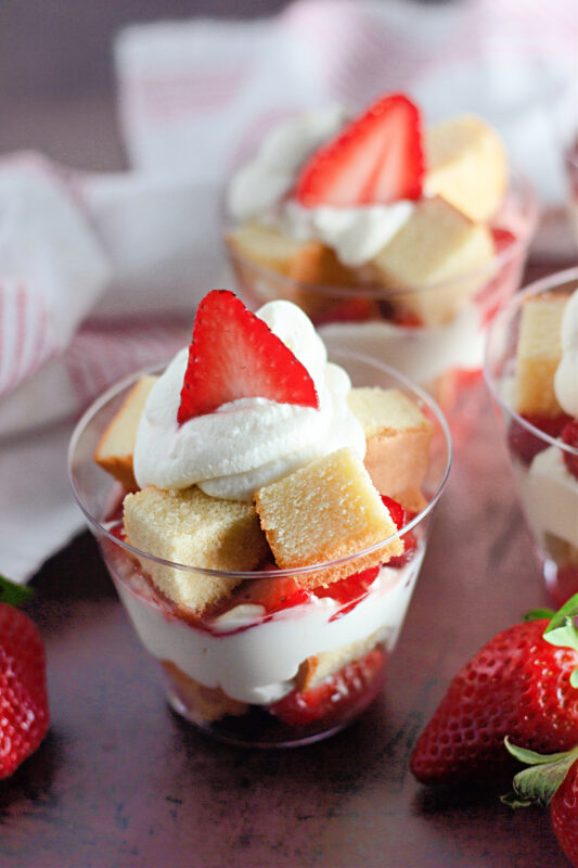 Strawberry Shortcake Cups Package 3 7